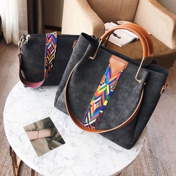 Lush Style Finds Handbags - 🔄🆕 SAO PAULO Vol. 4 Two Piece Tote Set